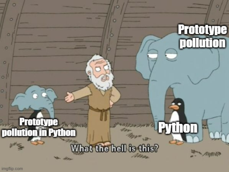 Python Prototype chains pollution · Delete's blog